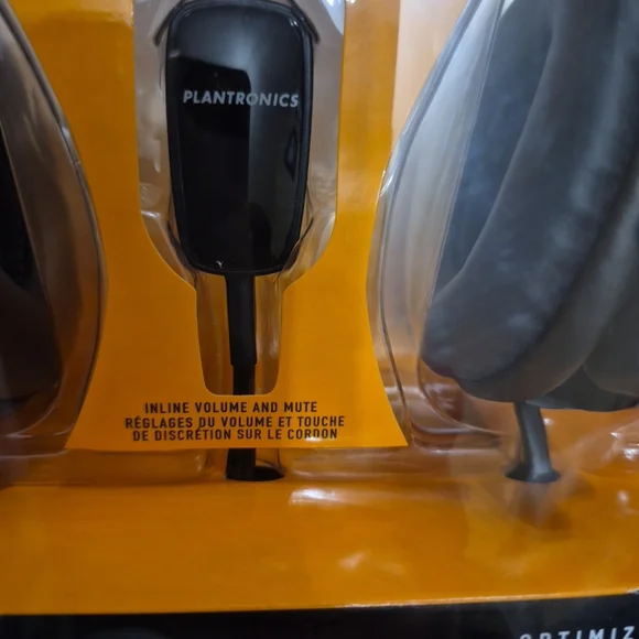 Plantronics Sound Innovation Black Computer Headset New In Package - Picture 6 of 12